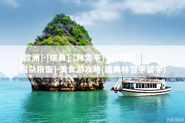 [欧洲]-[瑞典]-[林雪平]-[科技田园杂粮饭]-美食游攻略(瑞典林雪平留学)