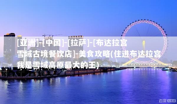 [亚洲]-[中国]-[拉萨]-[布达拉宫雪域古境餐饮店]-美食攻略(住进布达拉宫我是雪域高原最大的王)