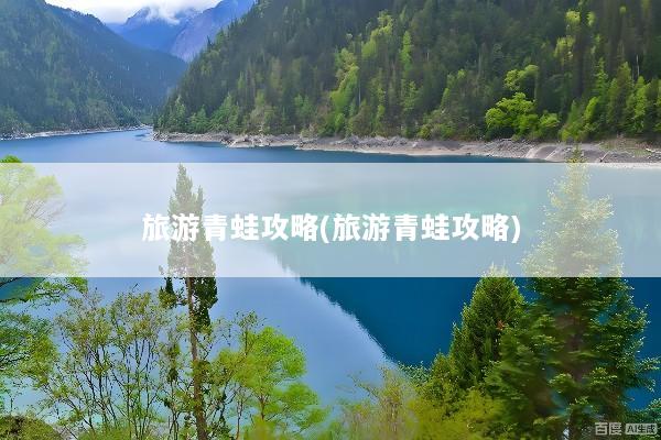 旅游青蛙攻略(旅游青蛙攻略)