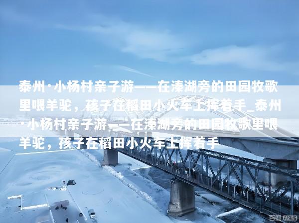 泰州·小杨村亲子游——在溱湖旁的田园牧歌里喂羊驼，孩子在稻田小火车上挥着手_泰州·小杨村亲子游——在溱湖旁的田园牧歌里喂羊驼，孩子在稻田小火车上挥着手